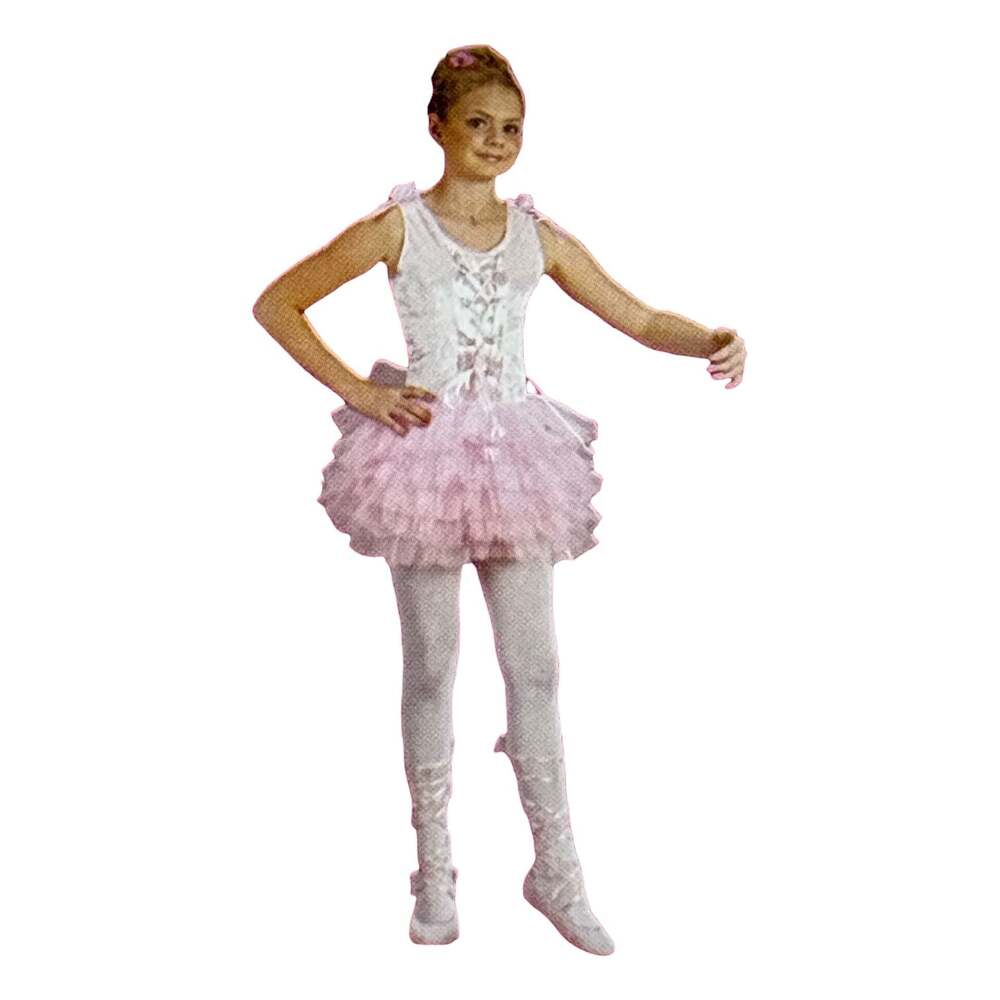 Fun World Pink Ballerina Girl's Halloween Costume Child Size Medium 8-10 Ballet